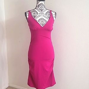 🩷 SUSANA MONACO FUCHSIA DRESS .